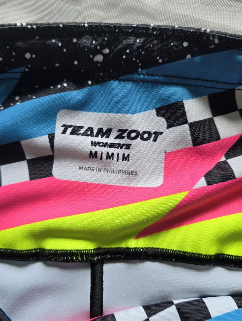 Zoot Black Speckle Bike Shorts - Picture 4 of 4